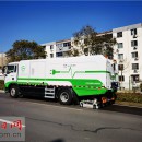 洛陽首臺(tái)！國內(nèi)最先進(jìn)的“馬路吸塵器”環(huán)衛(wèi)車在澗西亮相